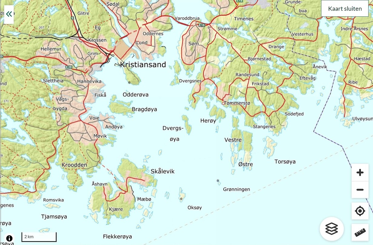 topografie eilanden