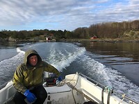 Vertrek van Dvergøya om 07.30 uur