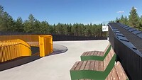 The Plus vanuit het hart naar het dakterras