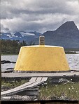 Treriksrøysa (Suomi is Finland)