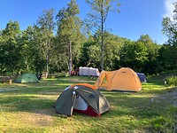 Nieuw plekje op de camping Svensby