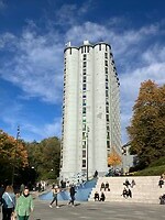 Ex-graansilo, nu studentenhuisvesting