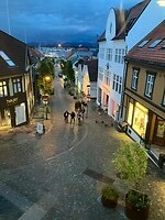 Uitzicht appartement ‘s nachts