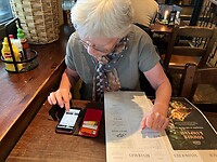 Digitaal bestellen in restaurant