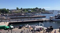 Zicht vanaf dak Nasjonalmuseet