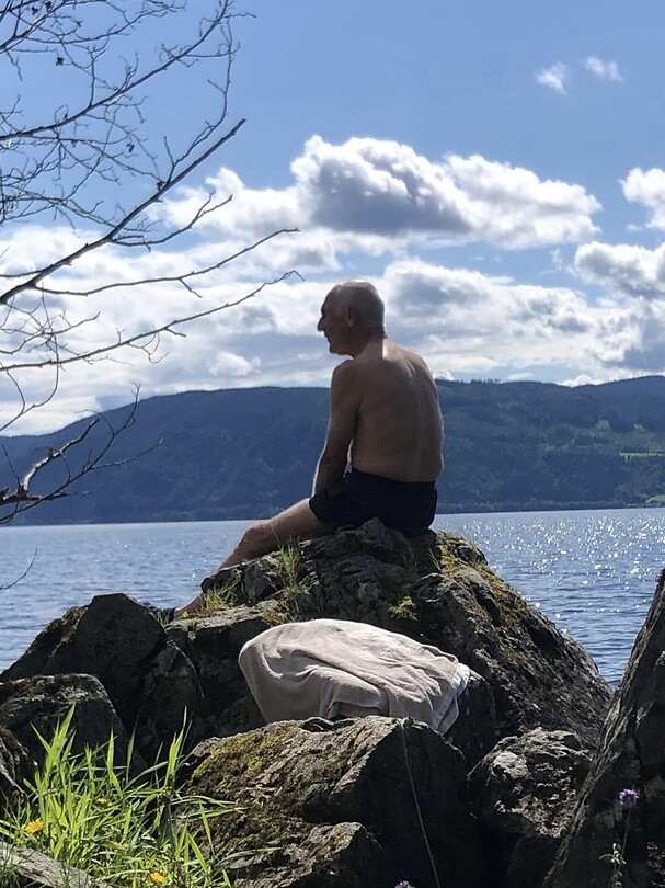 Genieten aan de Mjøsa