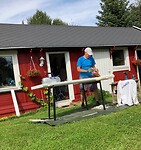 Tijdens renovatie