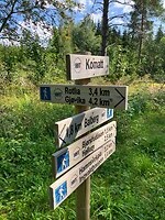 Bewegwijzering wandelpaden