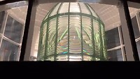 De brandende/draaiende lamp