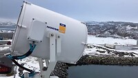 Laden LPG voor vertrek in Kirkenes