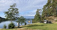 Laatste ochtend camping Norsjø