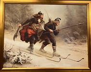 Birkebeiner-skiërs met Prins Haakon