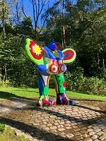 L’Oiseau amoureux Fontaine  (Niki de Saint Phalle)