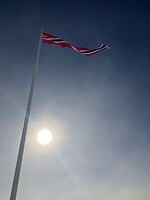 Vlag in top