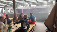 Piste sluit, plezier gaat door