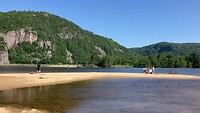Wandeling langs het fjord