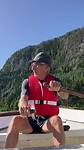 Roeien met zicht op de waterval