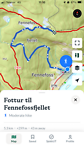 Deel van de wandeltocht van 26 juli
