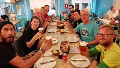 En natuurlijk eten onze laatste samen zijn