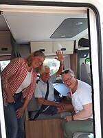 de drie musketiers op reis