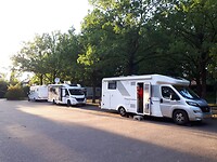 Onze eerste overnachtingsplek