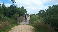 Een mooi pad door de natuur