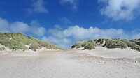 Uitwaaien aan het strand