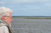 Uitkijken over het meer
