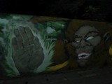 Graffitie gespot tijdens mijn avond wandeling