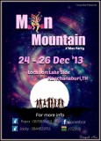 Flyer van Moon Mountain het goa festival tijdens de kerstdagen.