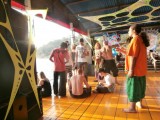 Gezelligheid op de party-boot