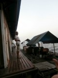 Tony uit India op de party-boot