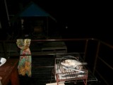 Barbequetje op de party-boot