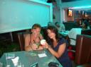 Cocktails drinken samen met Vicky