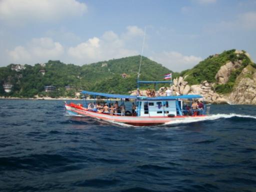 De boot van de tour