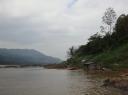 Uitzicht @ boot Mekong rivier