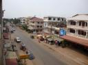 Uitzicht hotel @ Pakse