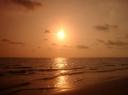 Zonsondergang @ Cambodja