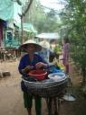 Mensen in klein dorpje @ Vietnam