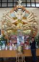 In de tempel