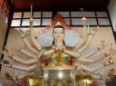 Een godin in de tempel