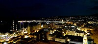 Denia by night