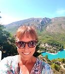 Boven op kasteel Guadalest