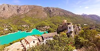 Bovenop kasteel Guadalest