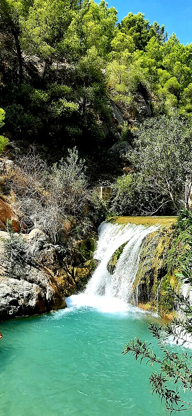 Algar watervallen