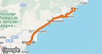 Van Altea naar Alicante