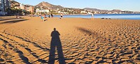 Het strand van Malaga