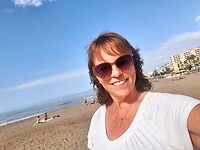 Wandelen op het strand