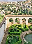 Tuin in La Alhambra