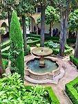 Tuin in La Alhambra